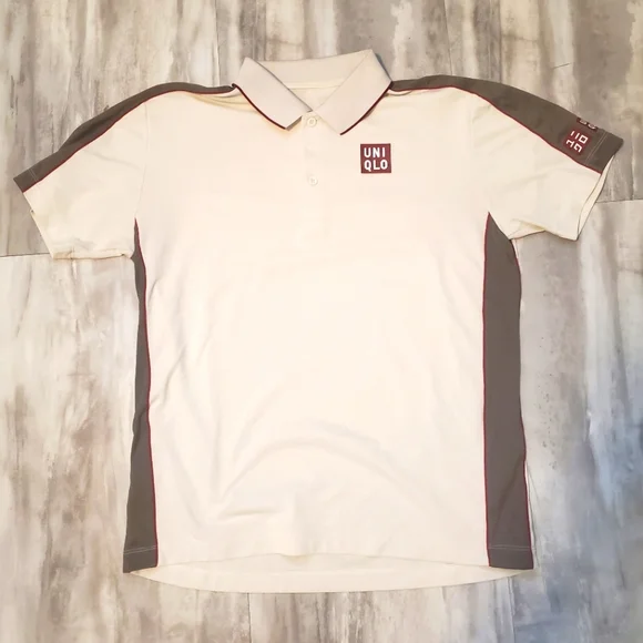 Uniqlo | Shirts | Uniqlo Roger Federer Roland Garros Polo | Poshmark